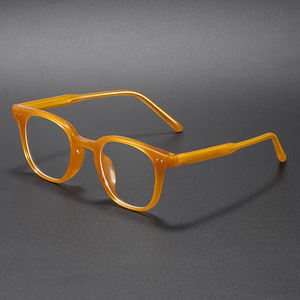 Vente en gros de montures optiques HBK de style <span class=keywords><strong>GM</strong></span>-Filtrage de la lumière bleue à monture noire-OEM unisexe prêt à la prescription - Product Image 2