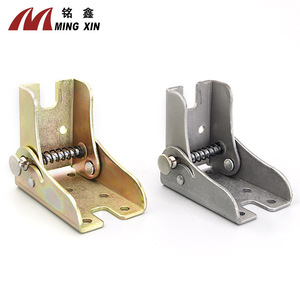 Ming Xin Modern 90 Degree Self Locking <b>Folding</b> Hinge for Furniture Table Chair Legs Cold Rolled Steel Surface Mount - Product Image 1