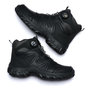 <span class=keywords><strong>S1</strong></span> Lev moda gris trabajo deportes zapatos de seguridad punta de acero cordón rápido ligero invierno marca Industrial precio al por menor para hombres - Product Image 6