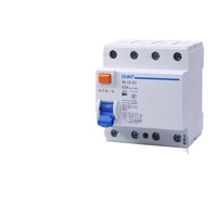 CHINT NL1E-63 63A-400V Boîte de distribution en plastique 400V Équipement électrique Protecteur de fuite Disjoncteurs miniatures durables Puissance