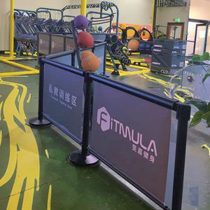 1.0m Cinto De Aço Retrátil Cerca Barreira Customizável Iron Horse Kindergarten Stage Exhibition Hall Linha Exterior Fila - Product Image 1