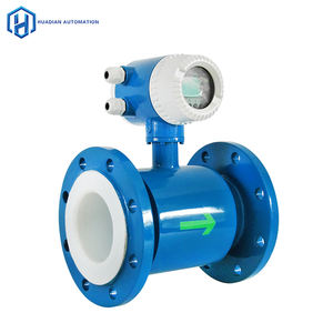 高精度なステンレス鋼液体ディーゼルガソリン燃料フランジ電磁流量計液晶ディスプレイ付き - Product Image 4