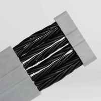 Cable plano de adorno de 450/750V, 2-24 núcleos, cobre flexible, cubierta de PVC, CE/CCC, cable de festón de/V, 2-24 núcleos