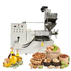 Máquina de prensado de aceite de mostaza completamente automática máquina de prensado de semillas de aceite de cocina de mayor capacidad