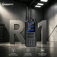Radio bidirectionnelle 4G GaodaPTT R1 Push-to-Talk, compatible réseau public, OEM pris en charge, radios VHF UHF analogiques, couverture mondiale illimitée, interphone