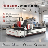 Máquina de Corte a Laser de Fibra CNC para Processamento de Hardware com Estrutura Robusta e Refrigeração a Água Opcional de 1500W/3000W/6000W
