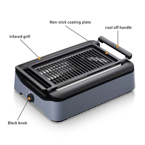 MagiCook 2022 Nueva Parrilla Eléctrica de Mesa INFRARROJA, Parrilla Eléctrica para Fiestas con 1800W - Product Image 4
