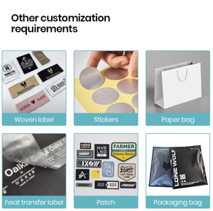 ידידותי לסביבה 700gsm עובי גבוה באיכות גבוהה כרטיס שחור לוגו מקבל לוגו לקבל נמוך mq מותאם אישית לוגו מחרוזת נדנדה תג - Product Image 6