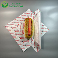 Papier alimentaire anti-graisse pour emballage de sandwichs, papier de boulangerie, papier d'emballage pour hamburgers