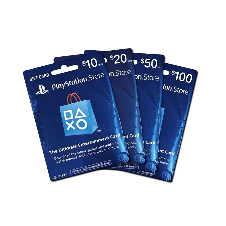 US خدمة PSN 100 الدولار الأمريكي رموز PS4 PS3 PSP كرت هدية