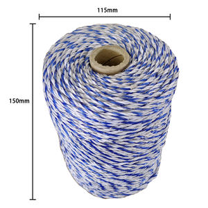 รั้วไฟฟ้า 200 เมตร เชือกนำไฟฟ้า ป้องกันหมูป่า ไม้ไผ่ ม้า วัว แกะ ลวดรั้วไฟฟ้าสำหรับกักขัง - Product Image 6