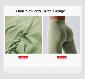Hot Sale High Quality Sportswear Scrunch Butt Biker Shorts 2 Piece Set Plus Size Cross Back <b>Bra</b> Gym Fitness Yoga Sets for Women - Product Image 6