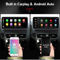 Autoradio Android 14 avec écran tactile 10,25 pouces, Snapdragon 665, 8 Go de RAM, 128 Go de stockage, pour Audi A4 A4L B8 A5, radio multimédia