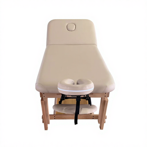 Lit de massage double couche de haute qualité pour salon de beauté Lit de tatouage pour les cils Lit de physiothérapie à domicile Tables de spa pour le visage - Product Image 1