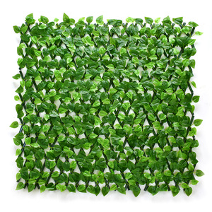 PVC <b>Artificial</b> Greenery Panel 120cm High Uv Resistant Landscape Decor Fencing <b>Trellis</b> Garden Wall Cover - Product Image 3