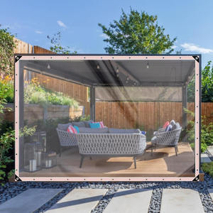Lona impermeable de PVC de vinilo transparente <span class=keywords><strong>para</strong></span> porche - Product Image 5