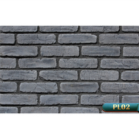 BERICH PL01 Briques fines pour revêtement mural extérieur, briques blanches en vente
