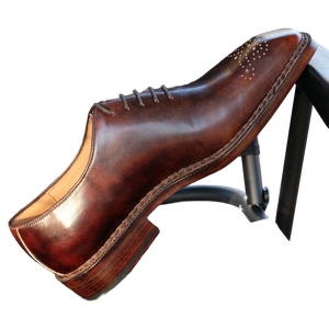 Zapatos Oxford Formales <span class=keywords><strong>de</strong></span> Negocios para Hombre, Hechos a Mano en Noruega, <span class=keywords><strong>de</strong></span> Cuero <span class=keywords><strong>de</strong></span> Becerro, Cosidos a Mano, Zapatos <span class=keywords><strong>de</strong></span> Vestir para Boda - Product Image 3