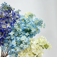 Faux faux vrai toucher en plastique lilas artificielle fleurs de mariage ornements plantes réaliste en gros table centre de table décoration