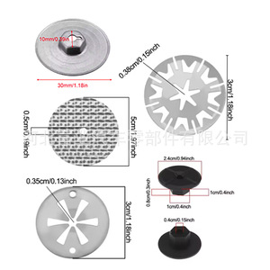 Fixations pour panneaux sous le capot General Motors, ensemble de 25 pièces, clips de réparation en plastique et acier pour isolation thermique des échappements de voiture - Product Image 1