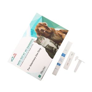 Tarjeta de Prueba Rápida para la Detección de Antígenos del Moquillo Canino y Parvovirus en Perros, para la Salud de Mascotas, 10 Pruebas por Caja, CE - Product Image 4