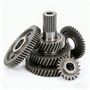Pièces de machines de haute précision personnalisables en laiton, plastique, acier inoxydable, engrenages hélicoïdaux fixes, accessoires OEM - Product Image 4