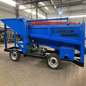 Trommel de lavage d'or portable, petit équipement de traitement et de lavage pour l'exploitation minière - Product Image 2