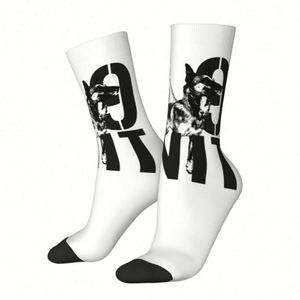 Chaussettes personnalisées pour hommes et femmes, motif chien de berger belge <span class=keywords><strong>Malinois</strong></span> K9, chaussettes chaudes et tendance - Product Image 2