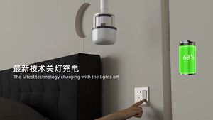 Ampoule rechargeable de lumière de secours portative de haute qualité de LED utilisée dans l'intérieur - Product Image 6