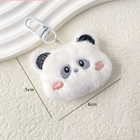 Prix d'usine en gros : Porte-clés lapin moelleux, porte-clés ours en peluche, mini animal en peluche, accessoires pour sac à main