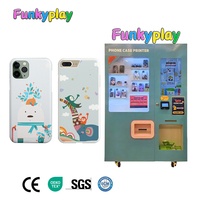 Funkyplay Planes flexibles Máquina expendedora automática Alquiler de monitoreo remoto Funda de teléfono para empresarios con función SDK
