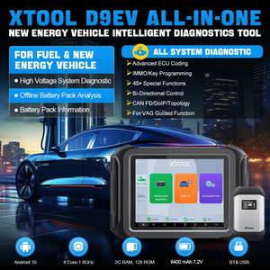 Xtool d9ev chuyên nghiệp EV pin công cụ Chẩn đoán sửa chữa xe máy OBD2 Scanner với phần mềm <span class=keywords><strong>3</strong></span> năm cập nhật miễn phí - Product Image 3