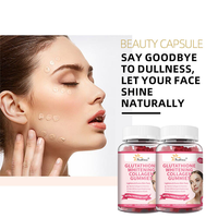 Complément de Glutathion et Collagène en Gommes Économique pour un Teint Uniforme, des Os, des Cheveux et des Ongles Sains