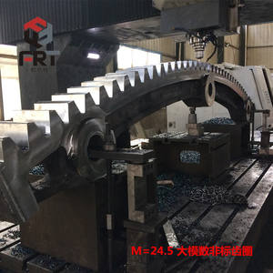 High Precision Industrial Blades <b>Large</b> Module Spur Racks and Gears Segmented Racks Made to Order by Gear Manufacturer - Product Image 4