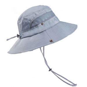 Chapeau Bob de Pêche Respirant et Imperméable en Nylon avec Masque Facial Amovible et Large Bord, Protection Solaire, Conception d'Usine - Product Image 4