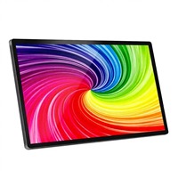 Pantalla Táctil IR Interactiva de 85 Pulgadas, Pantalla Digital LCD de Pared para Tiendas Minoristas, Android o Win11 Pro 4K, Señalización Publicitaria