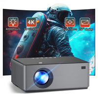Mini Proyector portátil Native 1080P Home Cinema Android WIFI Pantalla de espejo Proyectores Full Hd 4K Smart Tv Proyector LED para exteriores