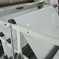 Feuille diffuseur de lumière LED d'usine OEM, feuille de plastique en verre PVC, feuille de film en PVC blanc