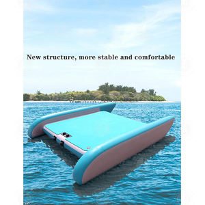 Bateaux de sport gonflables, quai de yacht, quai gonflable portable, plateforme flottante avec <span class=keywords><strong>moteur</strong></span>, quai flottant - Product Image 6