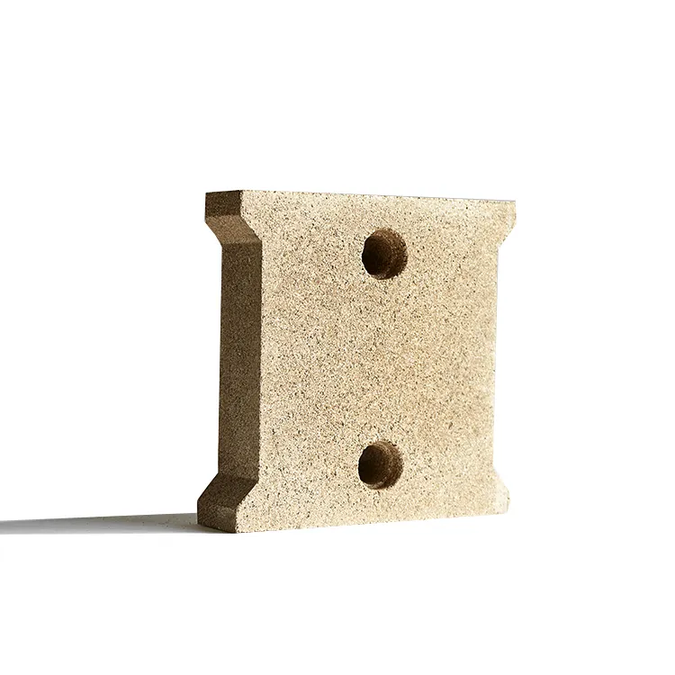 Vermiculite fire board customized OEM shape and density fireproof vermiculite board