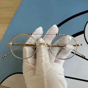 Thời Trang New York thiết kế thương hiệu kích thước nhỏ kính khung cổ điển tb910 Pilot kính mắt cho nam giới phụ nữ chùm đôi siêu nhẹ gafas - Product Image 1