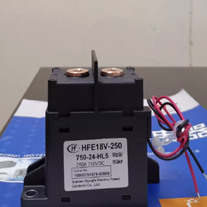 Nuevo y en Stock: Contactor de Relé PLC HFE18V-<span class=keywords><strong>250</strong></span>/750 -24-HL5 HF <span class=keywords><strong>HV</strong></span> DC 250A750VDC *Económico* - Product Image 1