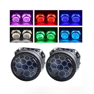 Lente de proyector HID de doble haz universal para retroadaptación de faros de coche | Se adapta a la mayoría de los vehículos con bombillas H1 - Product Image 3