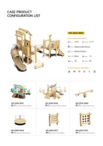 HPL ชุดอุปกรณ์สำหรับสนามเด็กเล่นกลางแจ้งกระดานลื่นสนามเด็กเล่นกลางแจ้งอเนกประสงค์ - Product Image 5