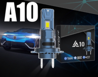 Ampoule de phare LED Play Plug A10 de haute qualité avec puces 3570, IP68, 64W, 6400LM, tubes en cuivre, H1 H4 H7 H11 9005 9006
