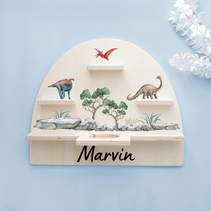 Prix usine figurines personnalisées motif nuage garçons filles chambre d'enfants compatible magnétique fixe requis en bois <span class=keywords><strong>Toniebox</strong></span> étagère - Product Image 2