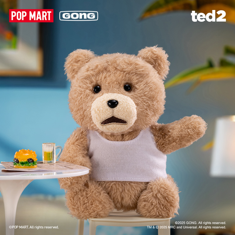 Pop Mart Official Store Ted2 Bear Series Legit Mystery Blind