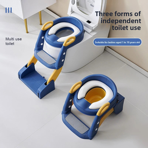 Entraîneur de toilettes pour enfants de style escalier pour garçons et filles-escabeau pour tout-petits avec siège de pot, usage domestique pour pipi et caca - Product Image 5