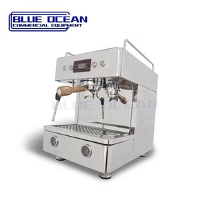 Máquina para Hacer Café, Totalmente de Acero Inoxidable, Semiautomática, Máquina de Café BO-KECM, Máquina de Espresso - Product Image 1