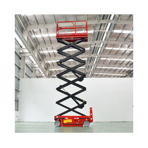 14m Kendinden Tahrikli Kişiselleştirilmiş Makaslı <span class=keywords><strong>Platform</strong></span> Yüksek İrtifa Çalışmaları için Mobil Hidrolik Hava Platformu - Product Image 2